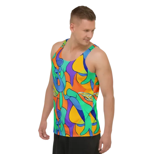 Archipenko Dream on a Men's Tank Top