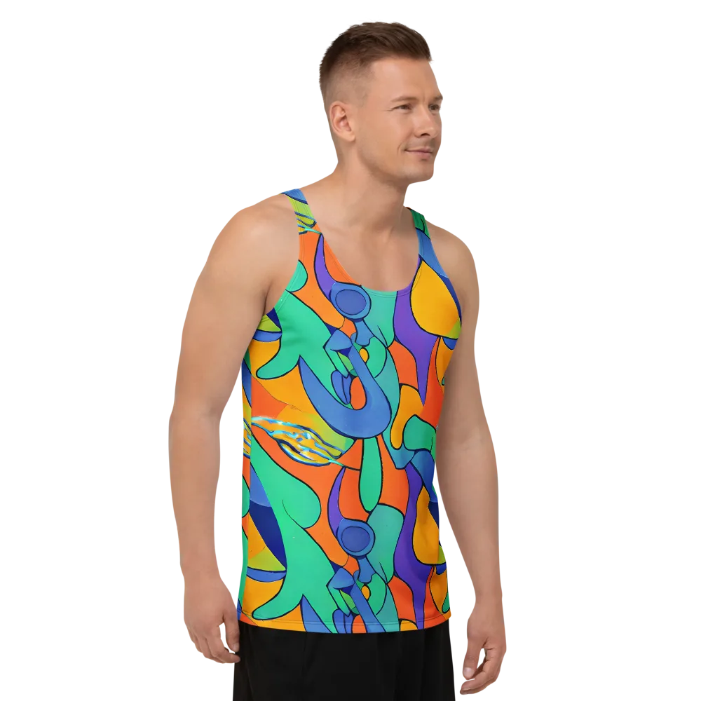 Archipenko Dream on Men's Tank Top — Right Front