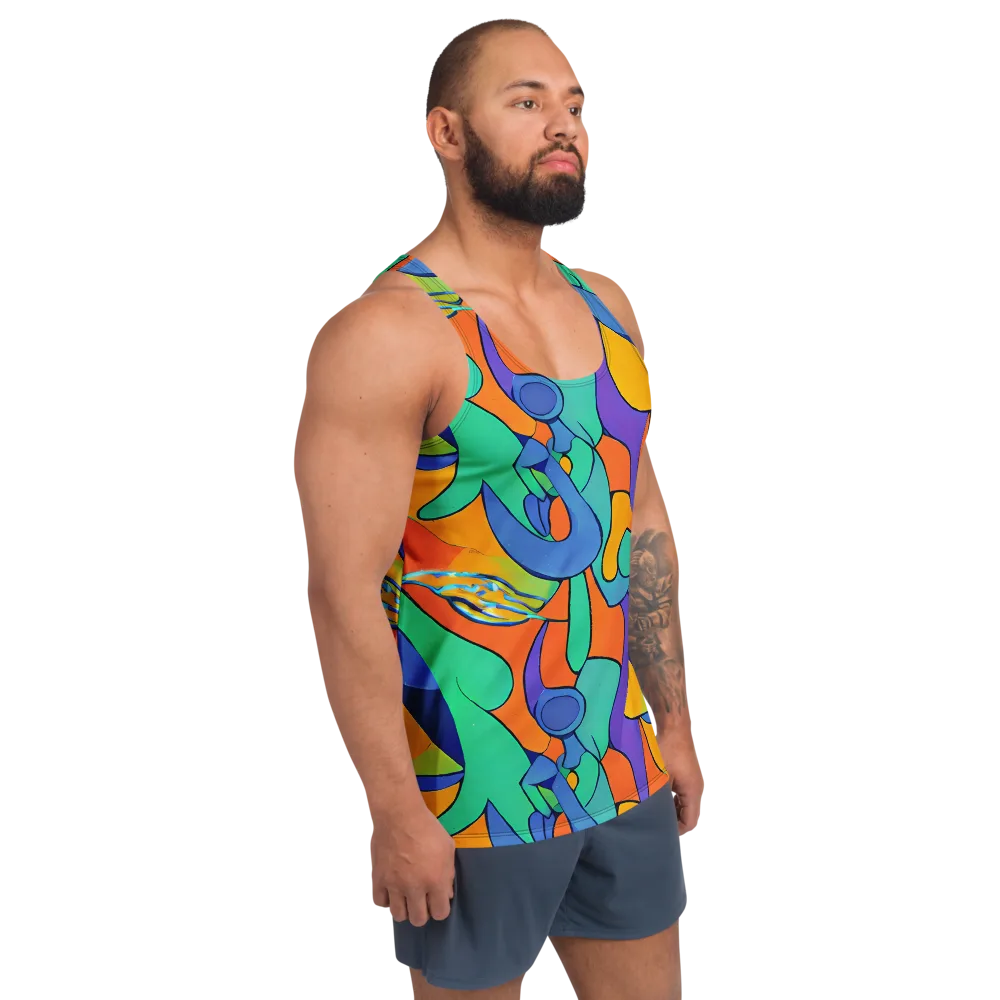 Archipenko Dream on Men's Tank Top — Right Front