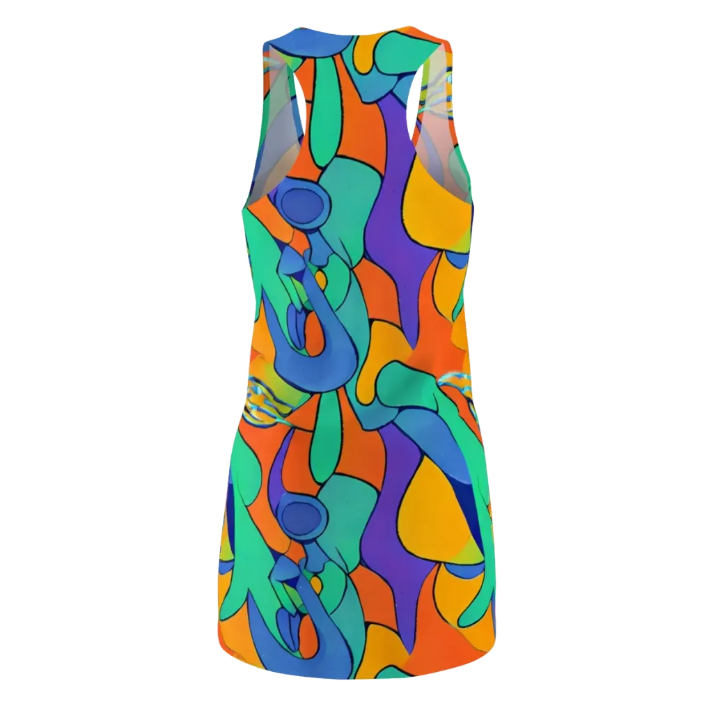 Archipenko Dream on Racerback Dress — Back
