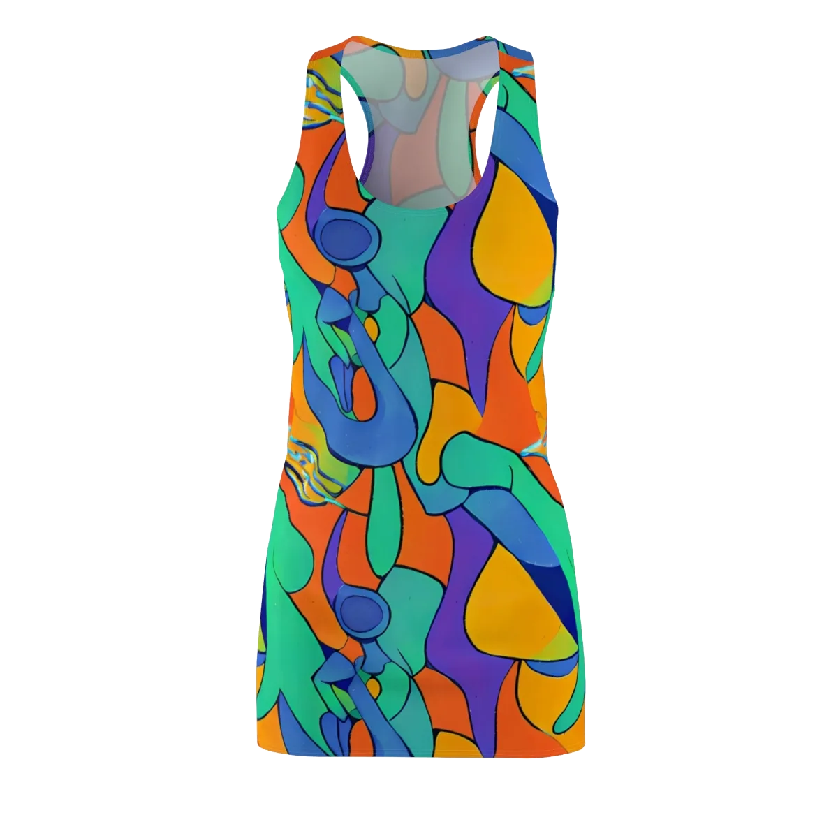 Archipenko Dream on Racerback Dress — Front