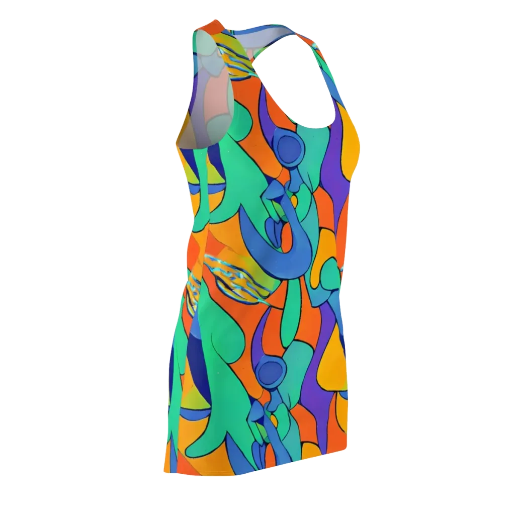 Archipenko Dream on Racerback Dress — Front Side