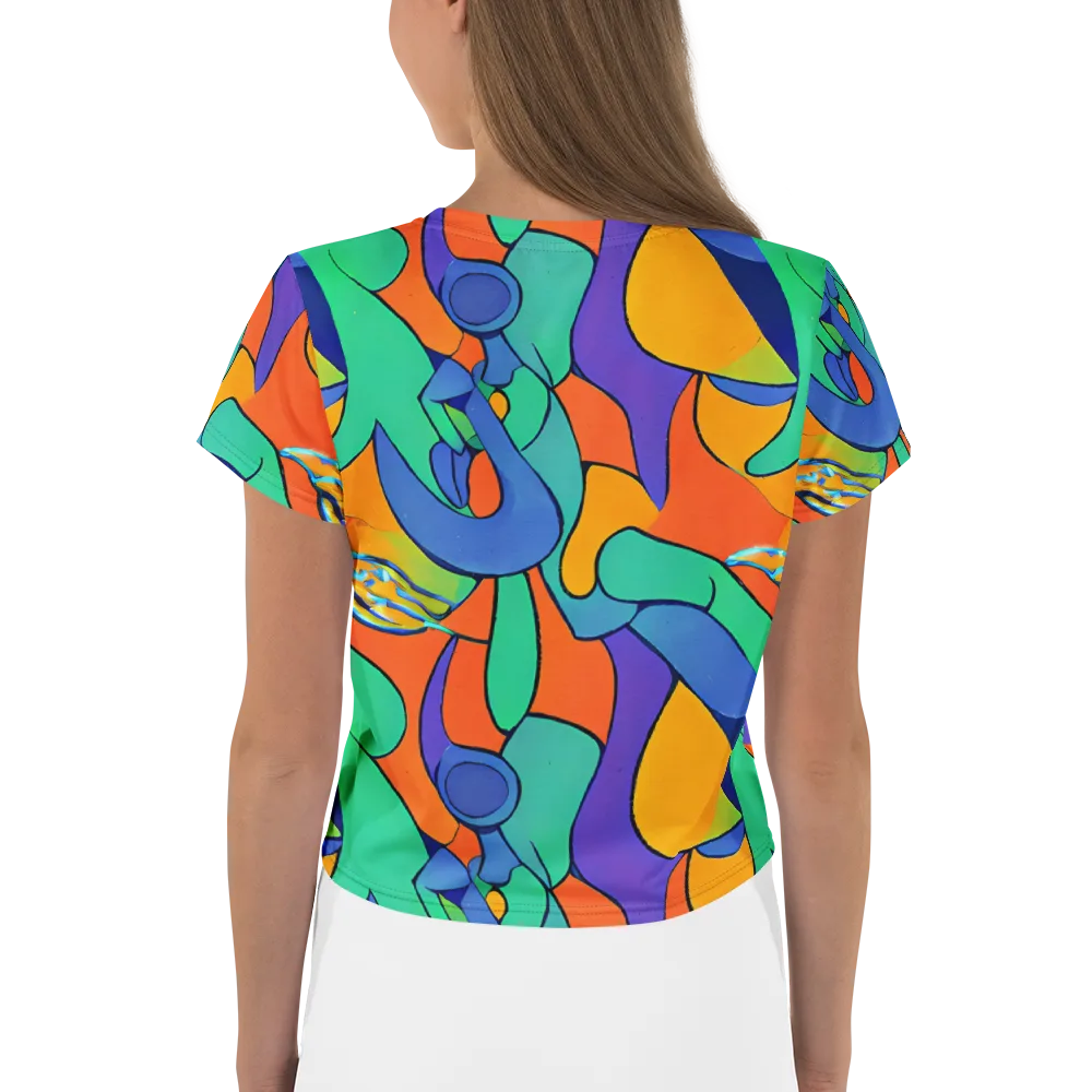 Archipenko Dream on Crop Tee — Back