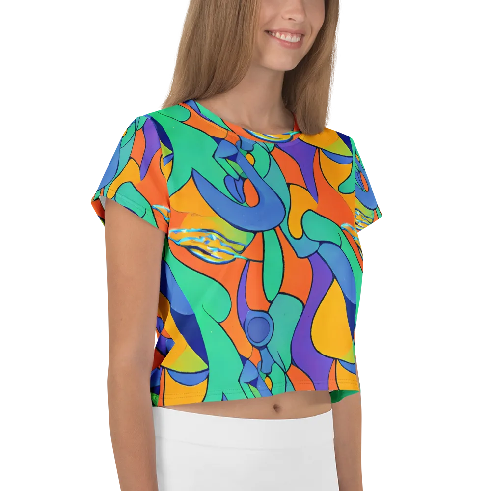Archipenko Dream on Crop Tee — Right