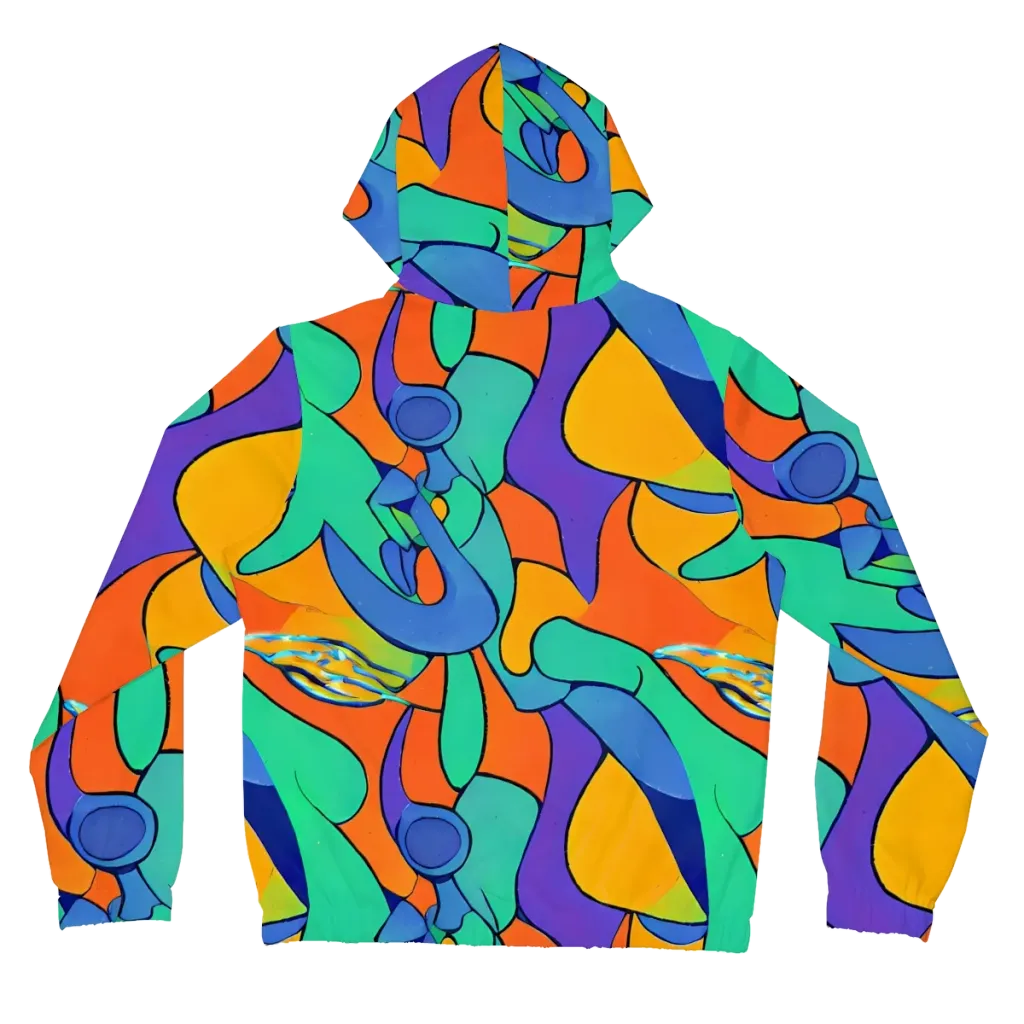 Archipenko Dream on Women's Full-Zip Hoodie — Back