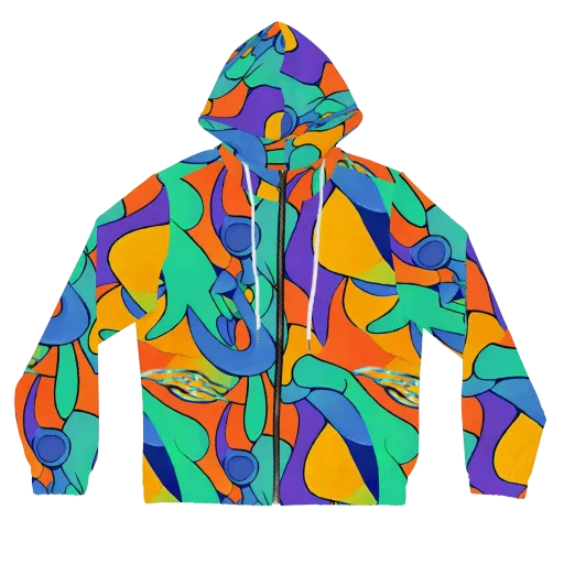 Archipenko Dream on a Women's Full-Zip Hoodie