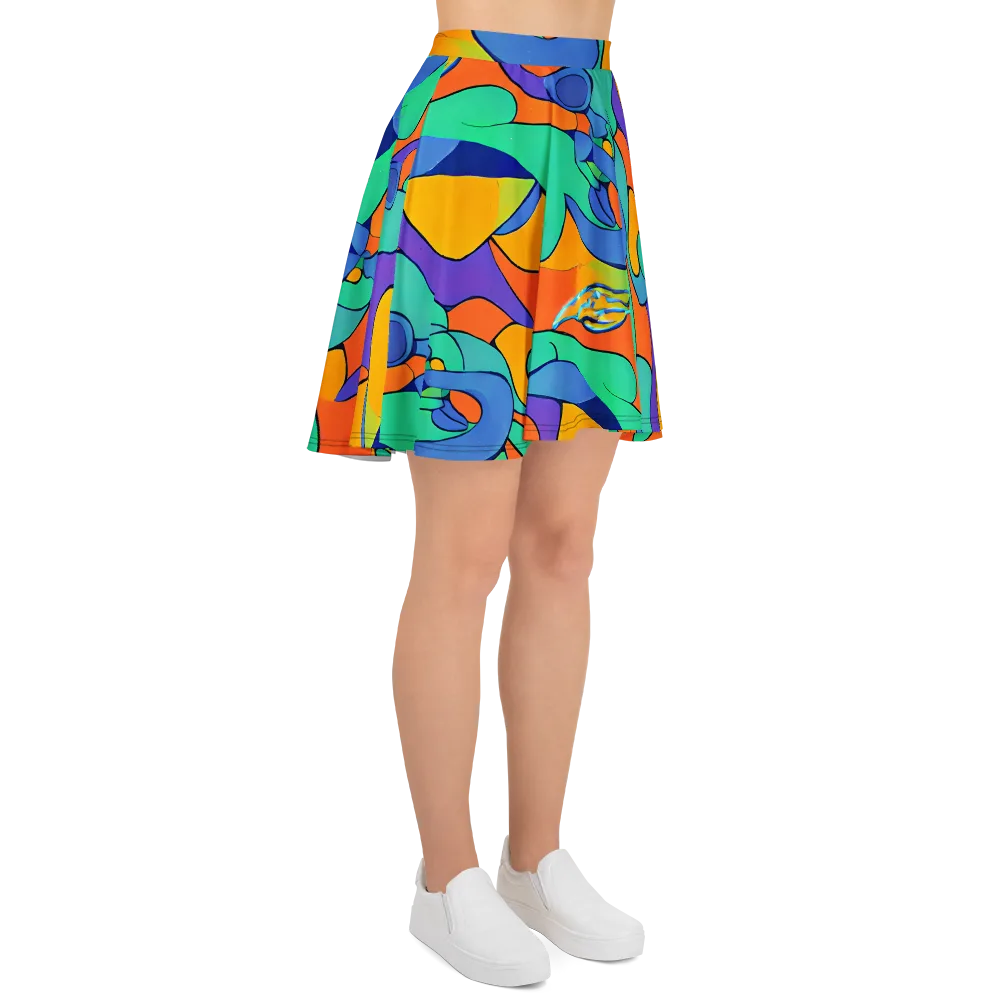 Archipenko Dream on Skater Skirt — Right