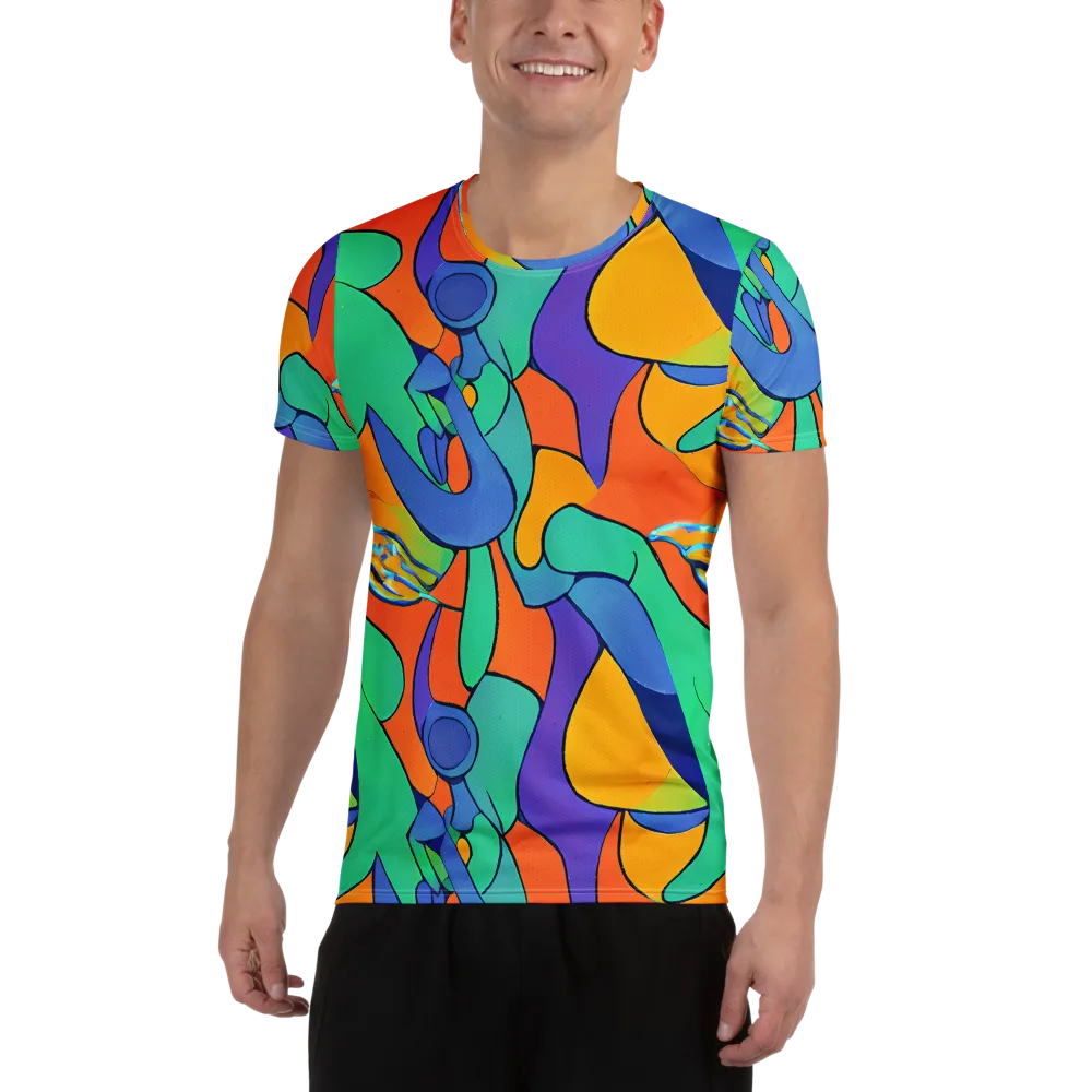 Archipenko Dream on Men's Athletic T-Shirt — Front