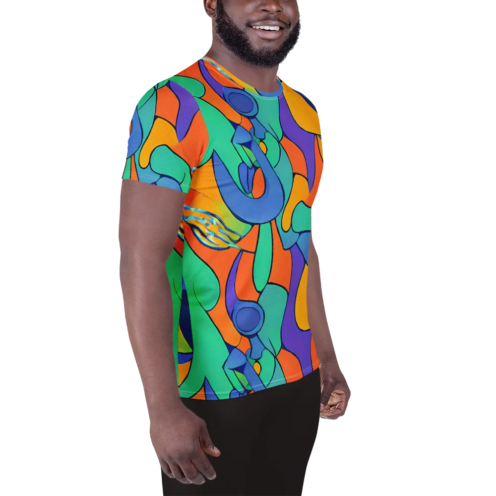 Archipenko Dream on Men's Athletic T-Shirt — Right