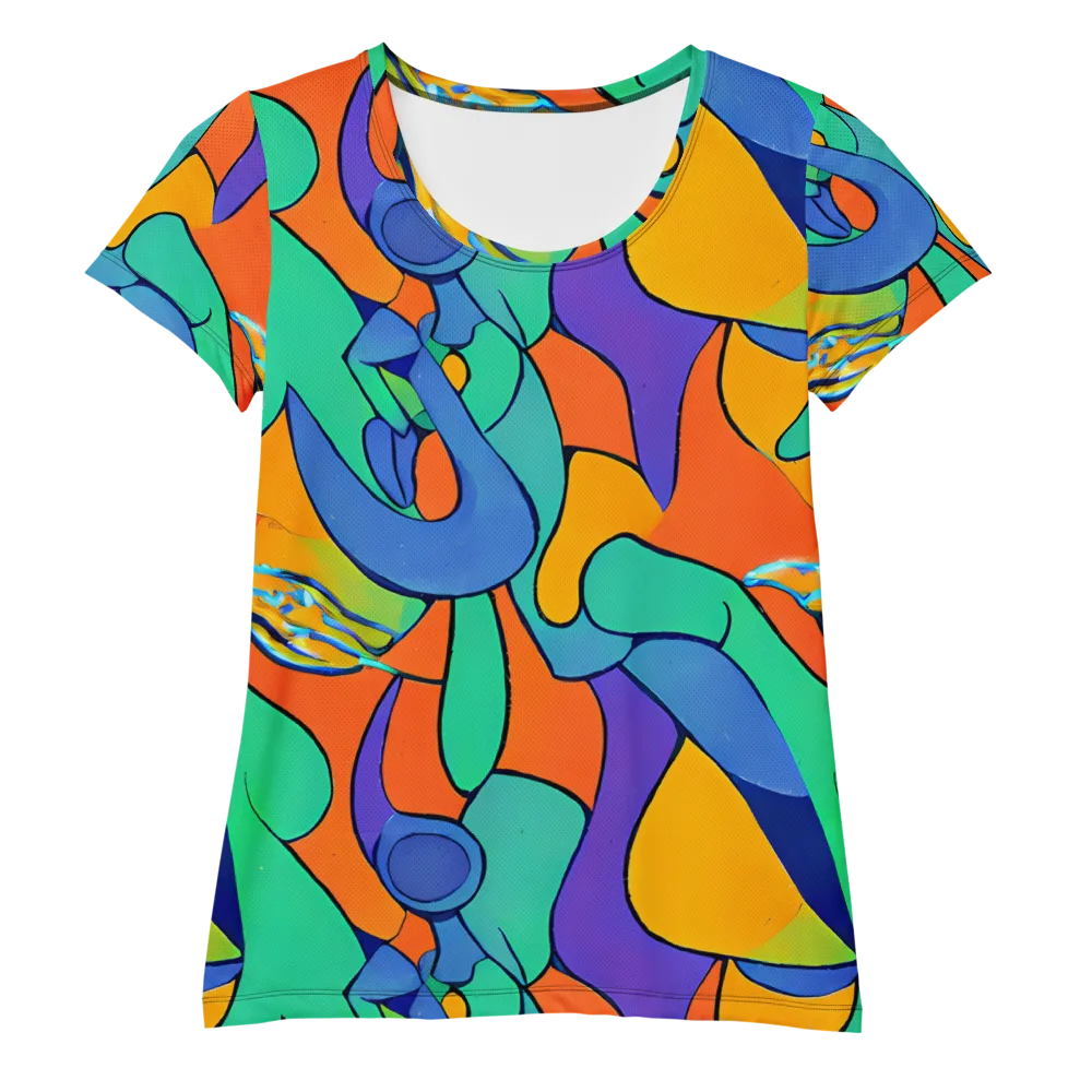 Archipenko Dream on Women's Athletic T-Shirt — Front
