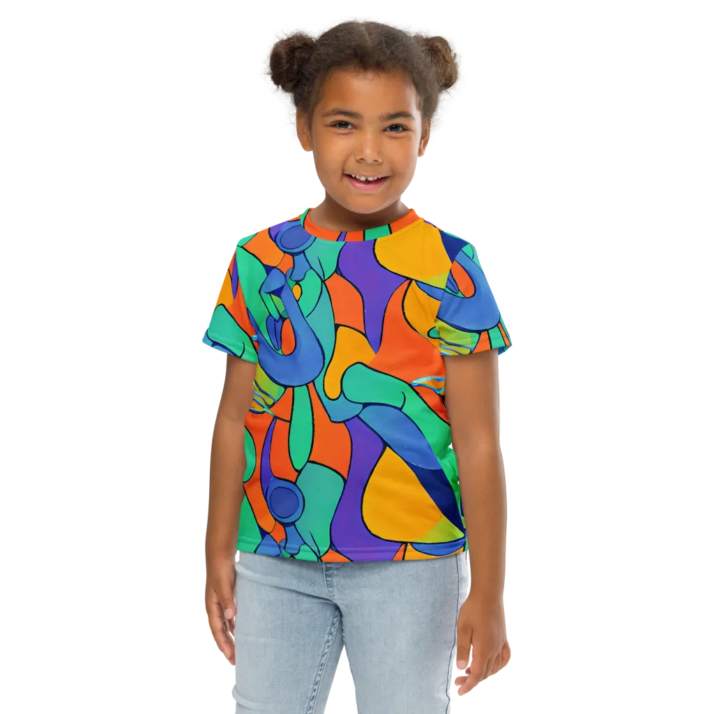 Archipenko Dream on Kids Crew Neck T-Shirt — Front