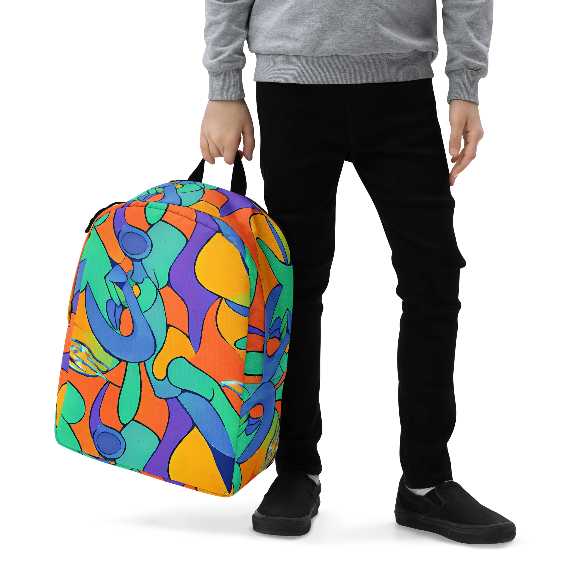 Archipenko Dream on Minimalist Backpack — Zoomed-in