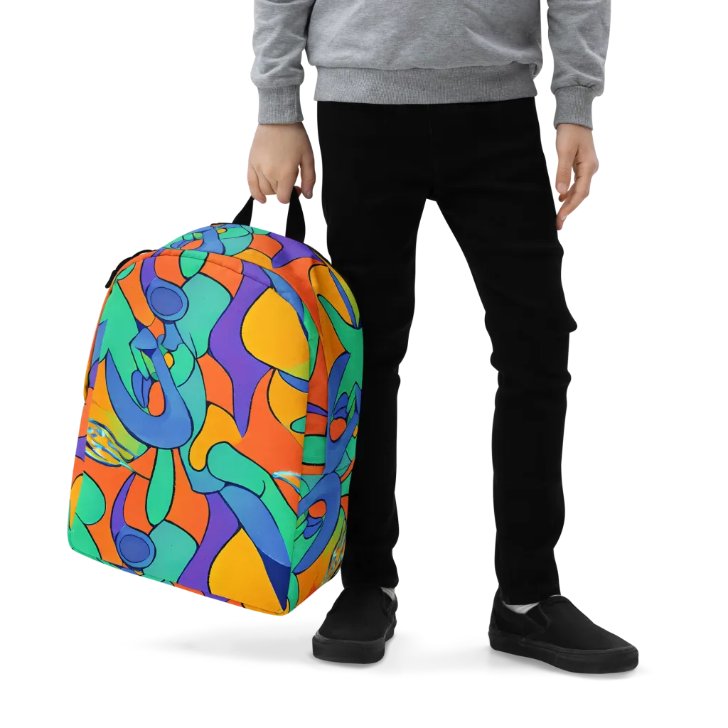 Archipenko Dream on Minimalist Backpack — Zoomed-in