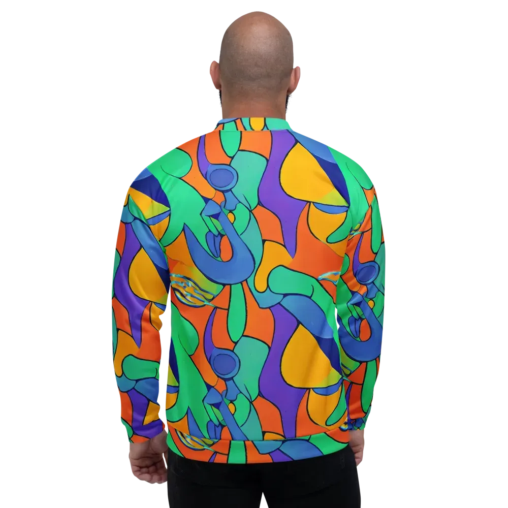 Archipenko Dream on Bomber Jacket — Back