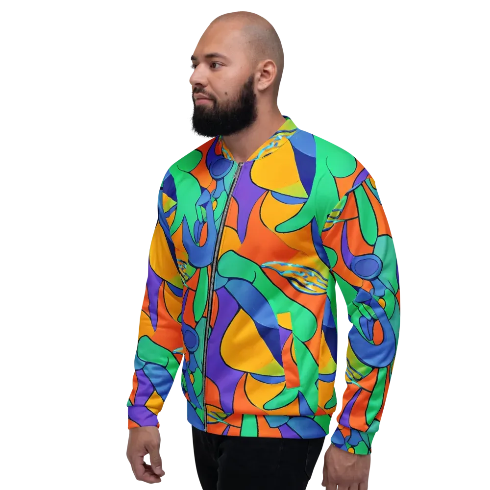 Archipenko Dream on Bomber Jacket — Left