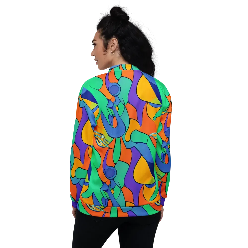 Archipenko Dream on Bomber Jacket — Back