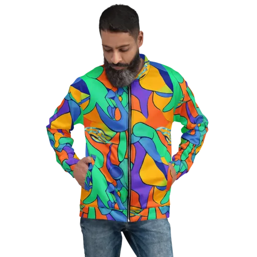 Archipenko Dream on a Bomber Jacket