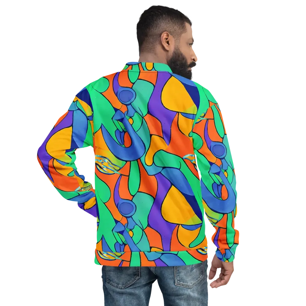 Archipenko Dream on Bomber Jacket — Back