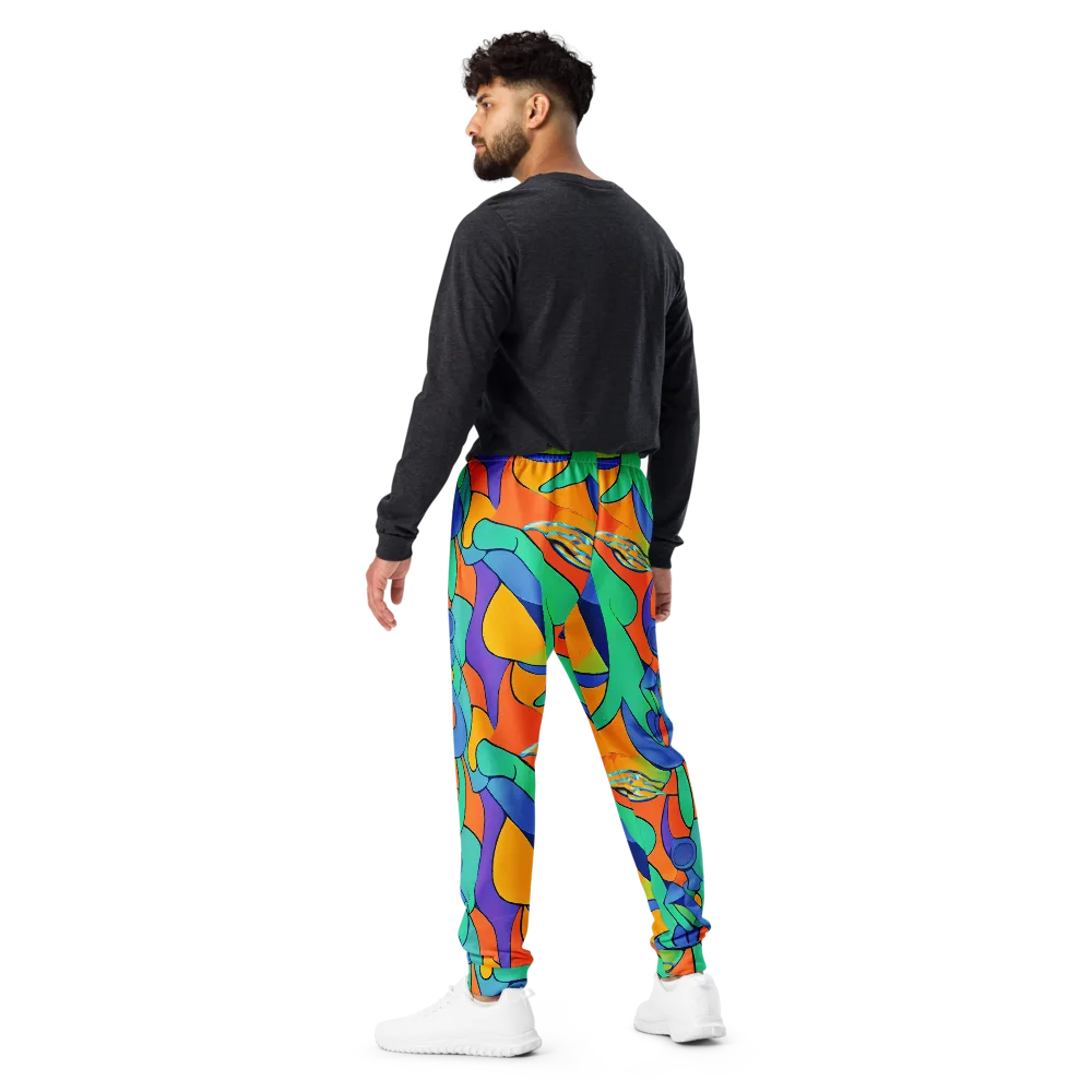 Archipenko Dream on Men's Joggers — Back
