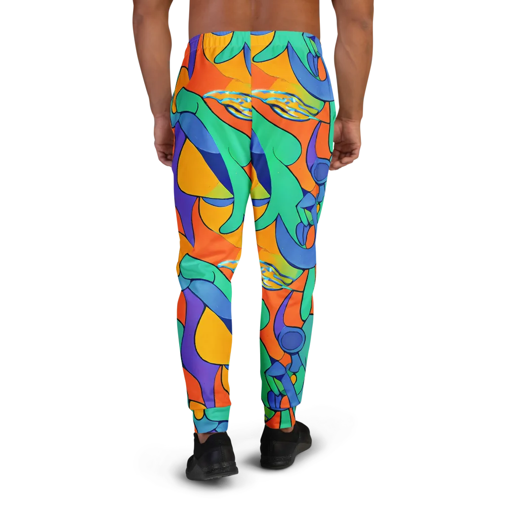 Archipenko Dream on Men's Joggers — Back