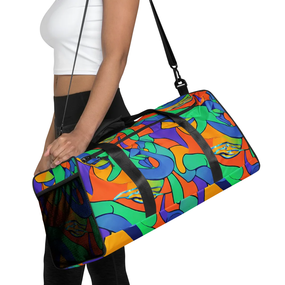 Archipenko Dream on Duffle Bag — Front