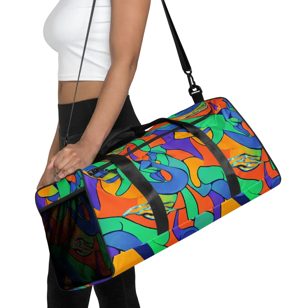 Archipenko Dream on Duffle Bag — Front