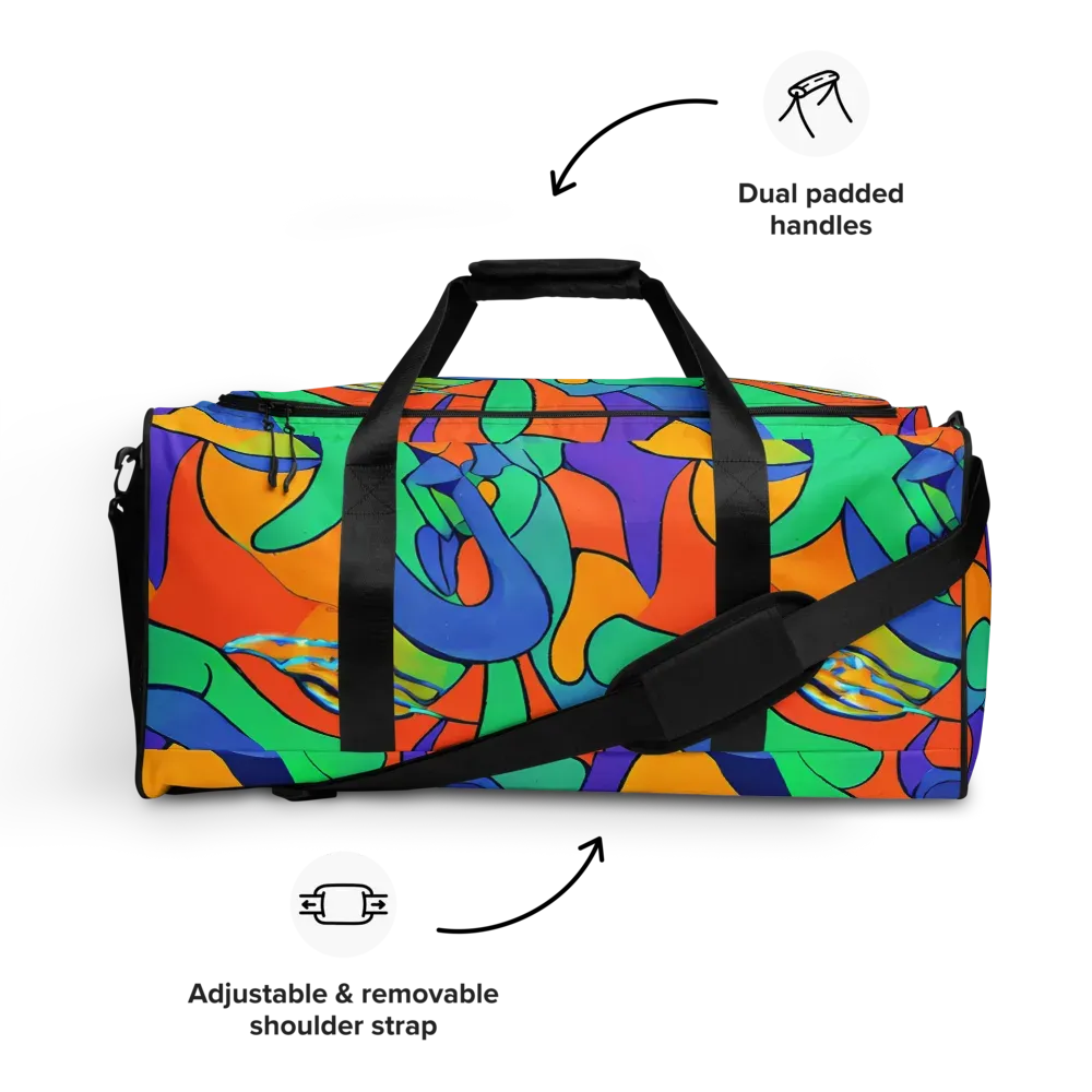 Archipenko Dream on Duffle Bag — Front