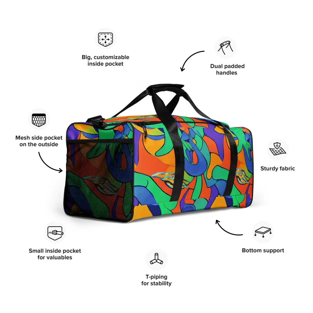 Archipenko Dream on Duffle Bag — Right Front