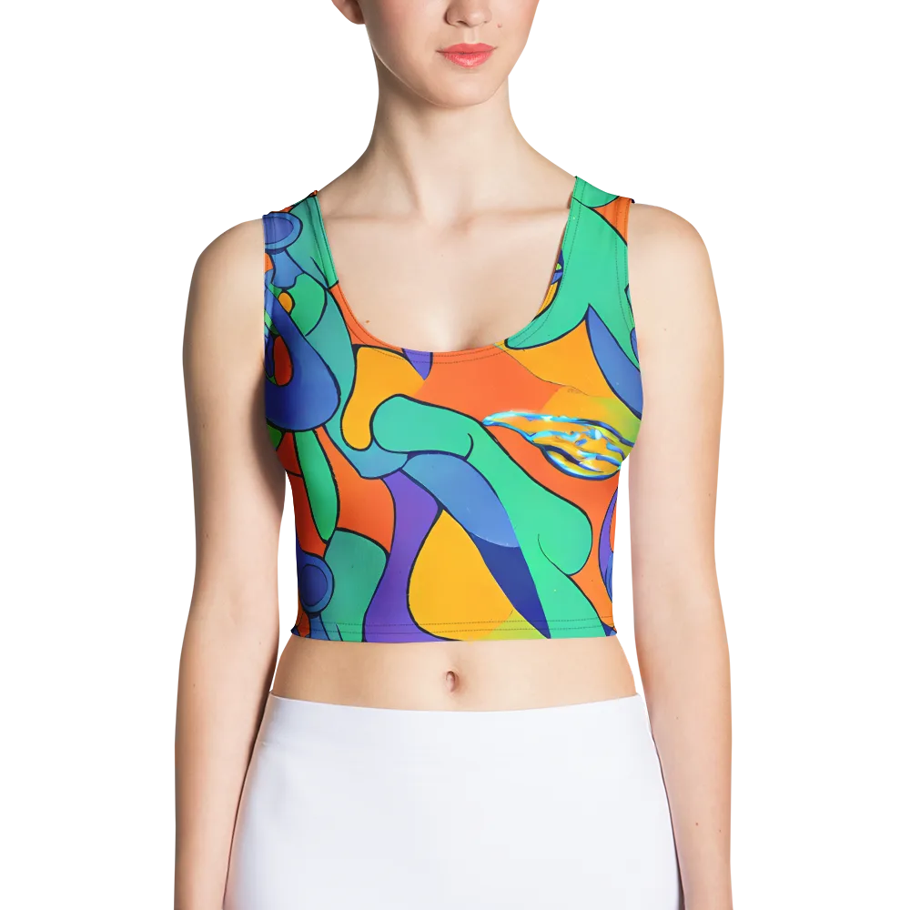 Archipenko Dream on Crop Top — Front