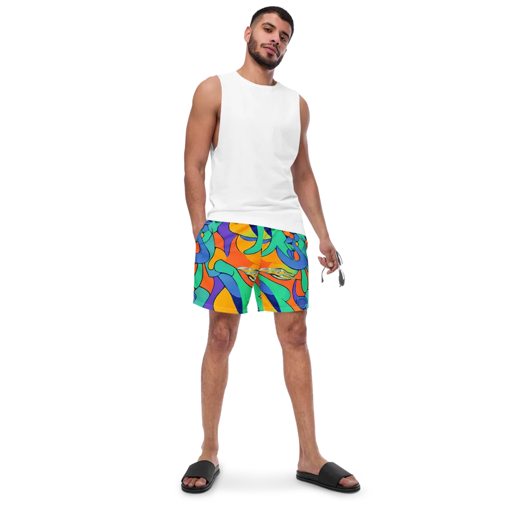 Archipenko Dream on Swim Trunks — Front
