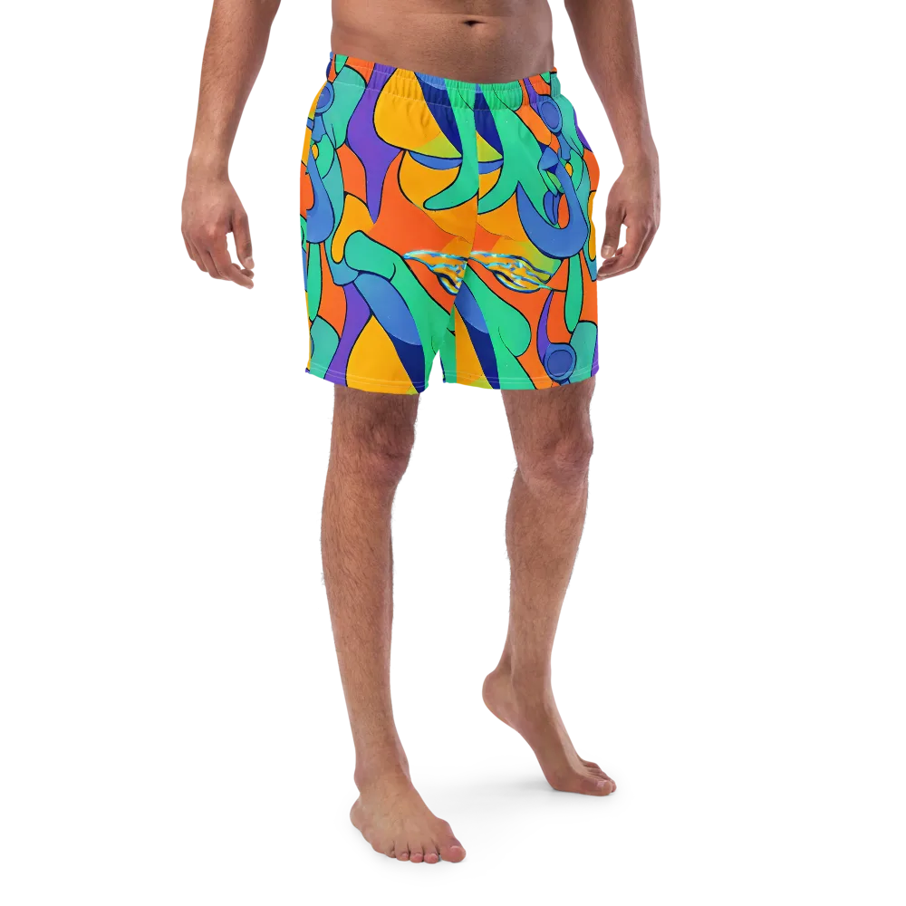 Archipenko Dream on Swim Trunks — Front