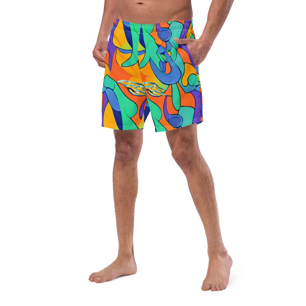 Archipenko Dream on Swim Trunks — Left Front