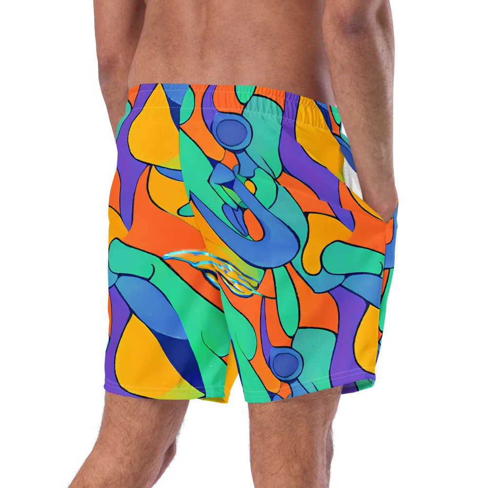 Archipenko Dream on Swim Trunks — Right Back