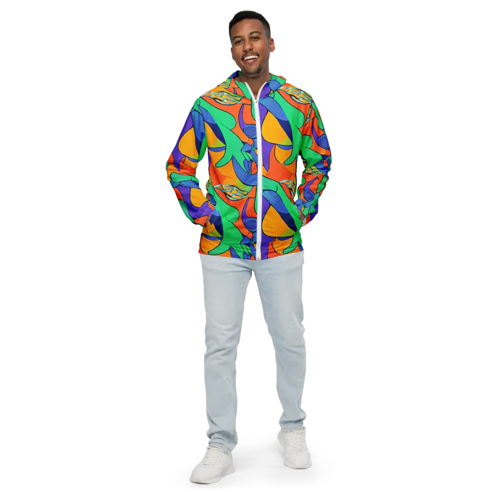 Archipenko Dream on Men's Windbreaker — Front