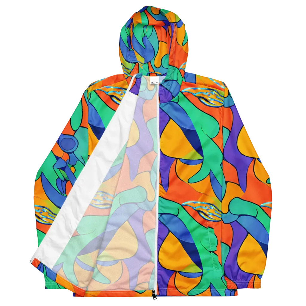 Archipenko Dream on Men's Windbreaker — Front