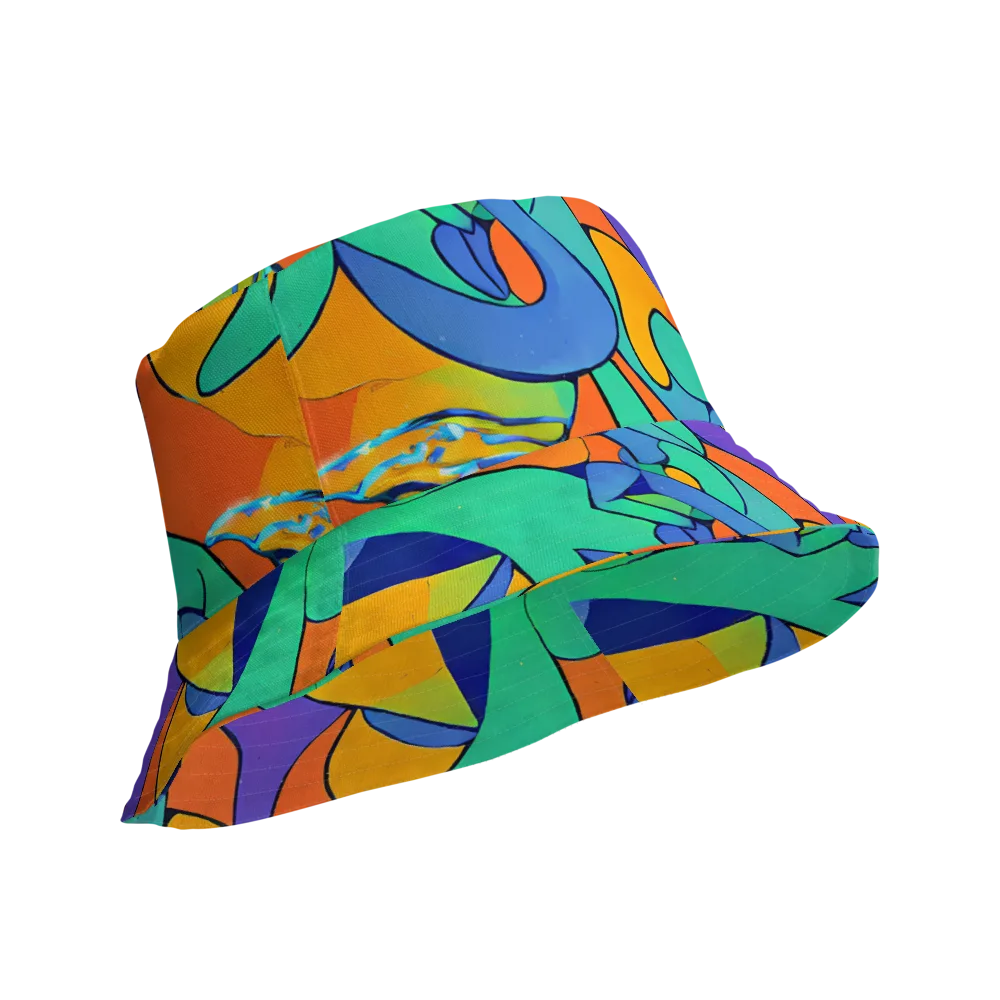 Archipenko Dream on Reversible Bucket Hat — Product details Outside