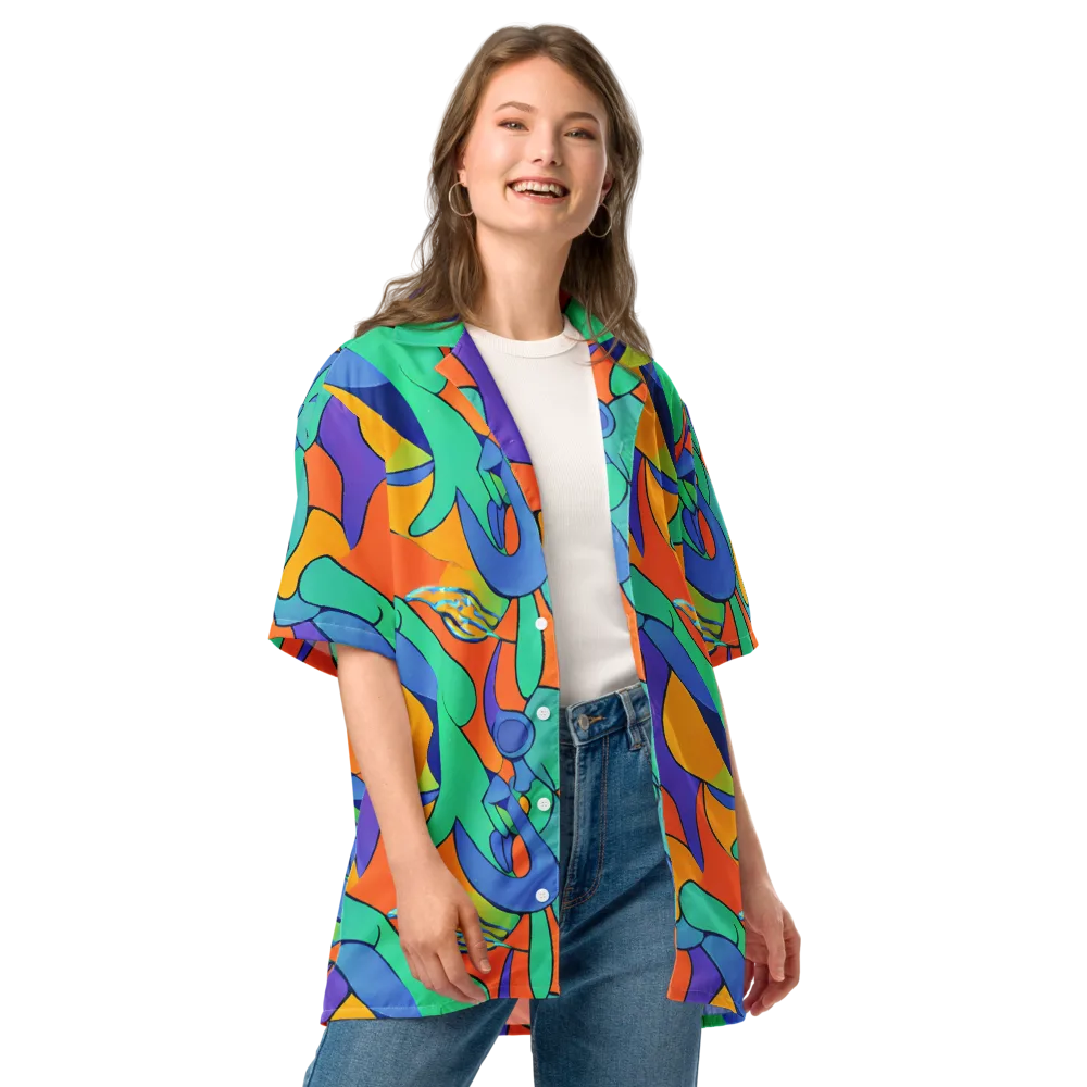Archipenko Dream on Button Shirt — Front
