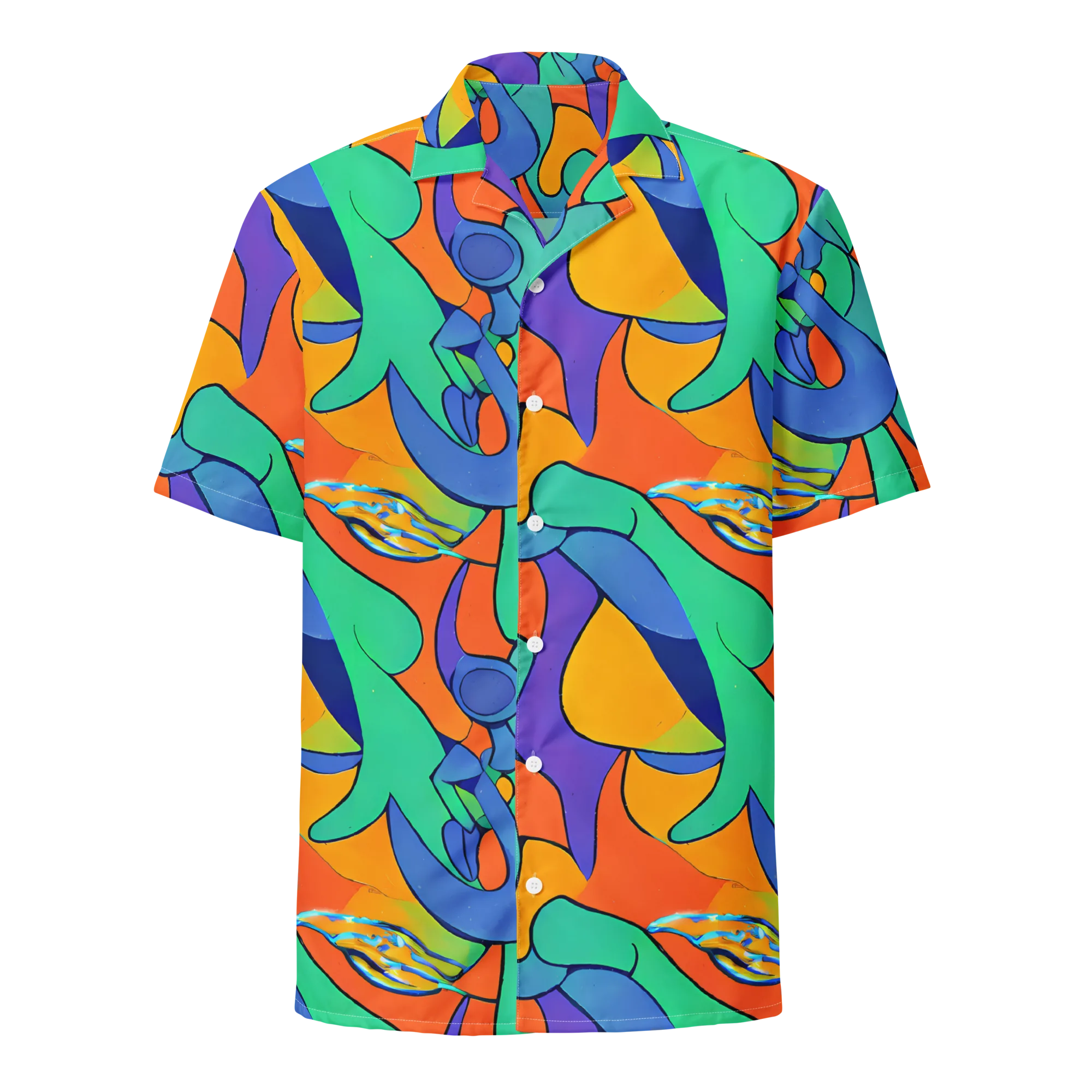 Archipenko Dream on Button Shirt — Front