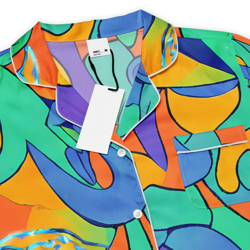 Archipenko Dream on Women's Short Sleeve Pajama Top — Product details