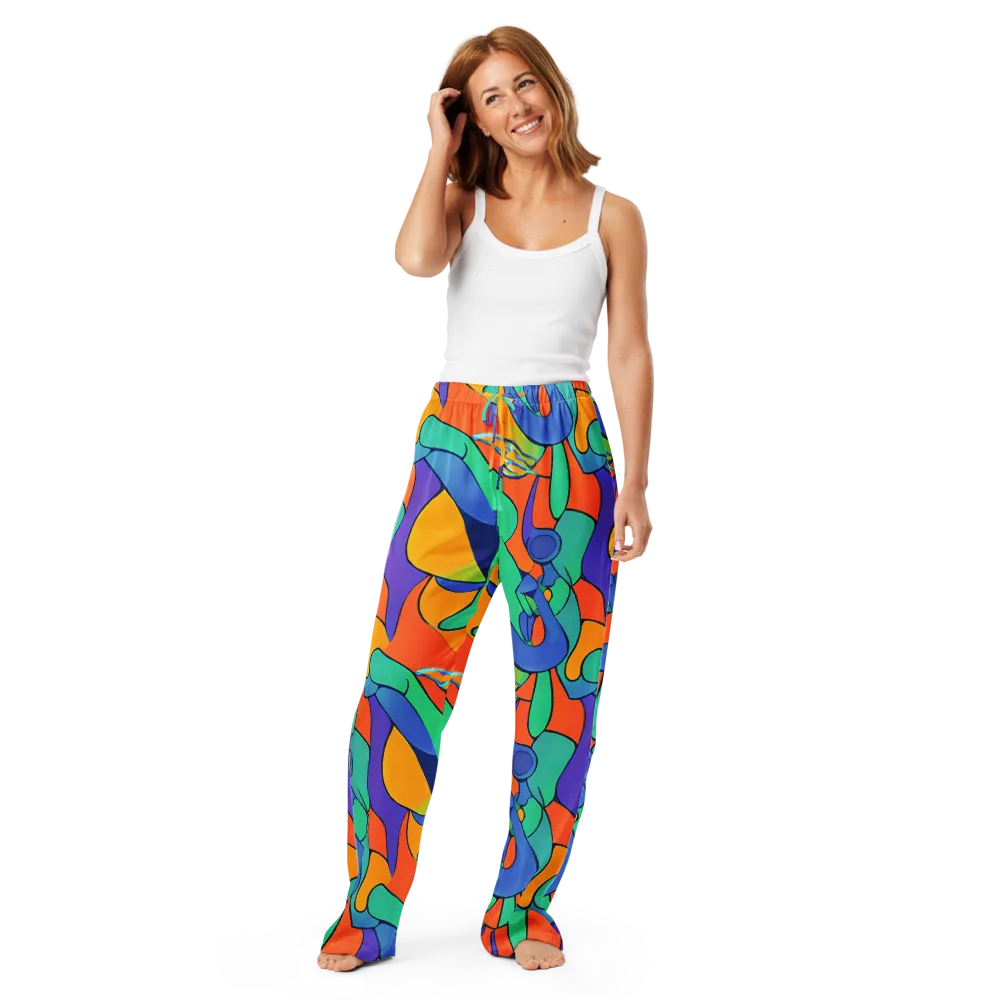 Archipenko Dream on Women's Pajama Pants — Front
