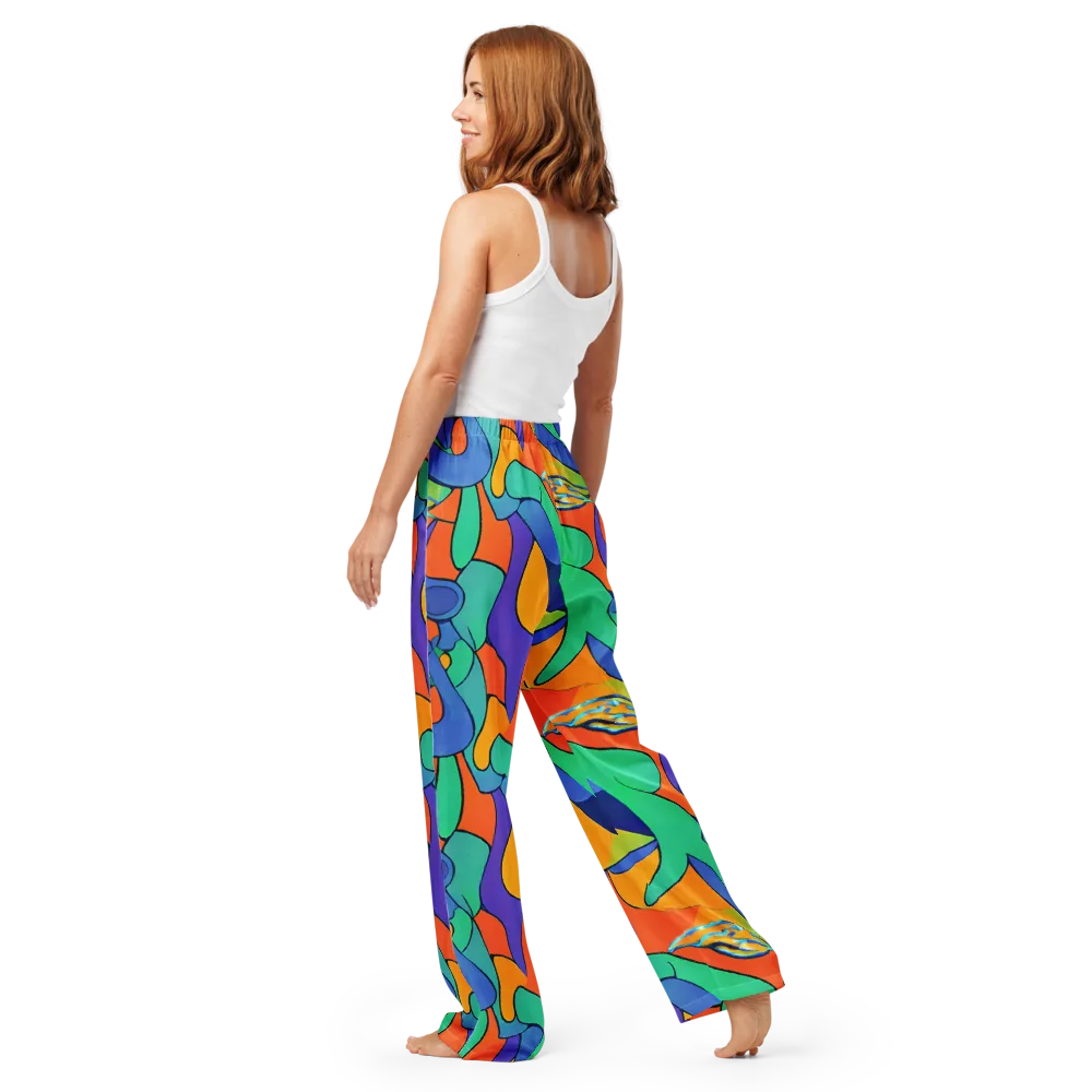 Archipenko Dream on Women's Pajama Pants — Back