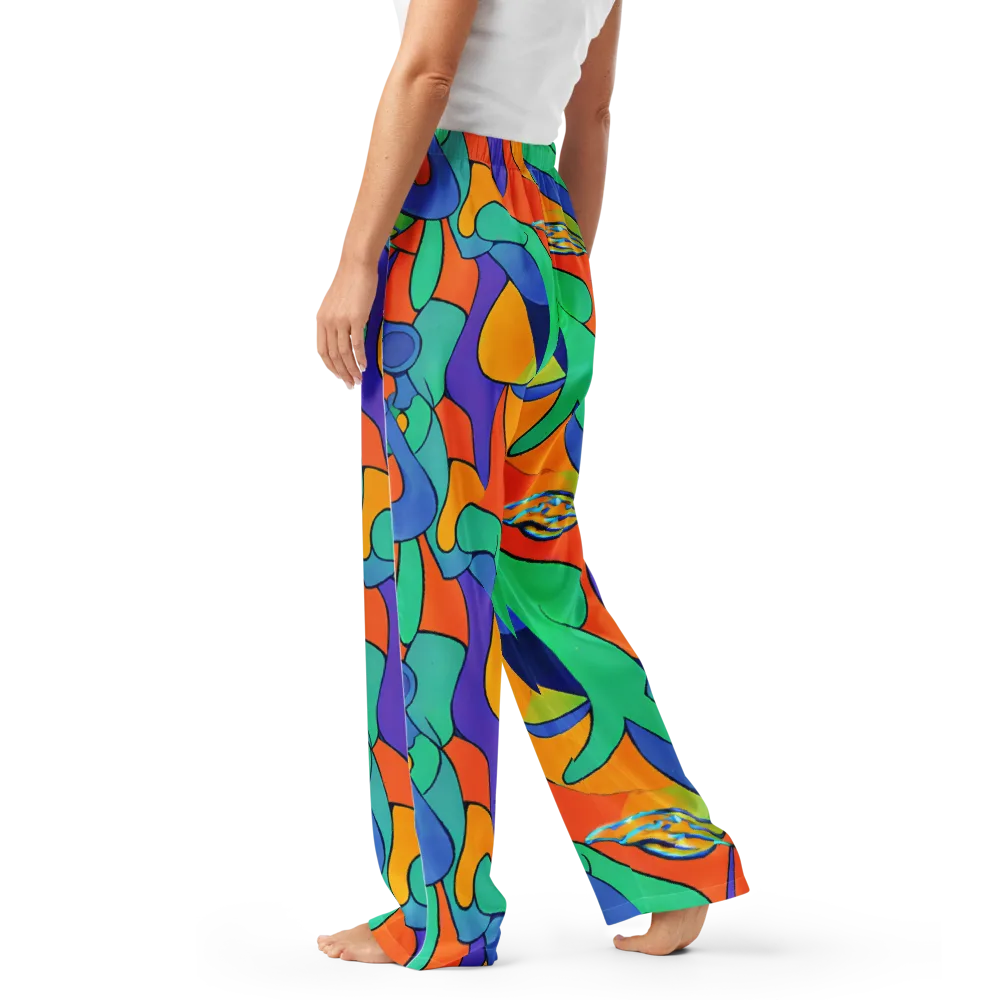 Archipenko Dream on Women's Pajama Pants — Left
