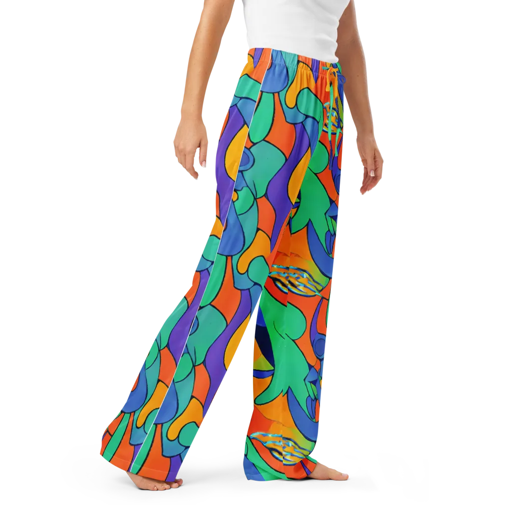 Archipenko Dream on Women's Pajama Pants — Right Front
