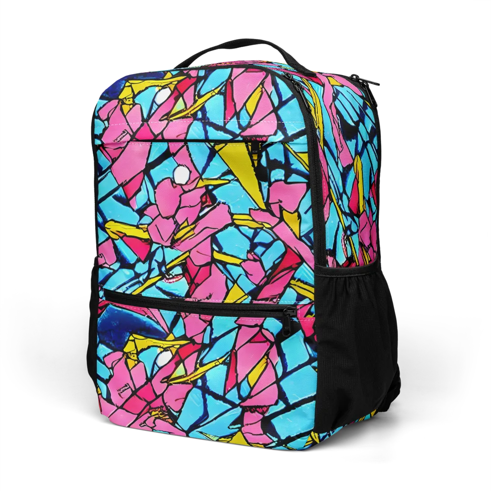 Barbier Bloom on Utility Backpack — Left Front