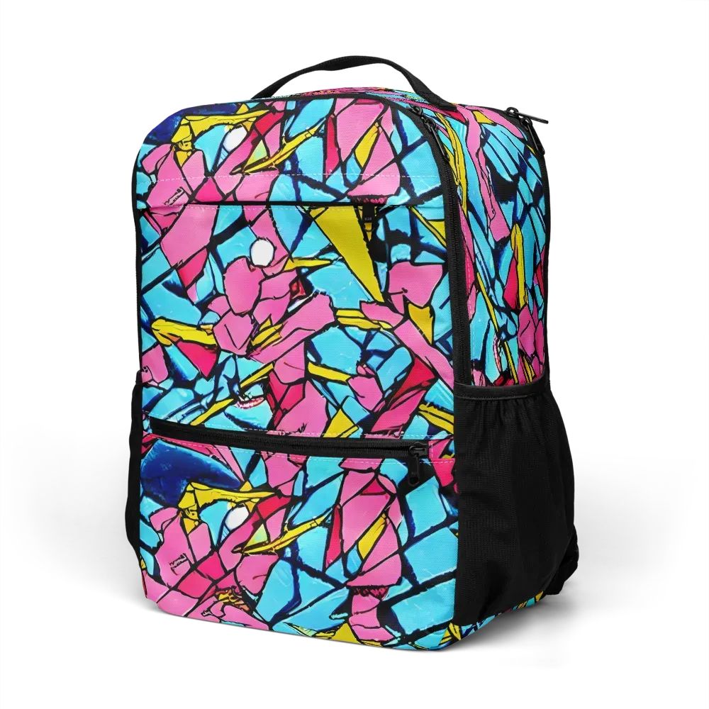 Barbier Bloom on Utility Backpack — Left Front