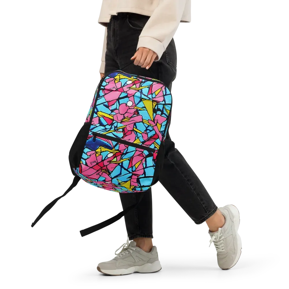 Barbier Bloom on Utility Backpack — Front