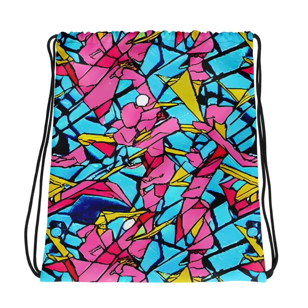 Barbier Bloom on Drawstring Bag — Photo
