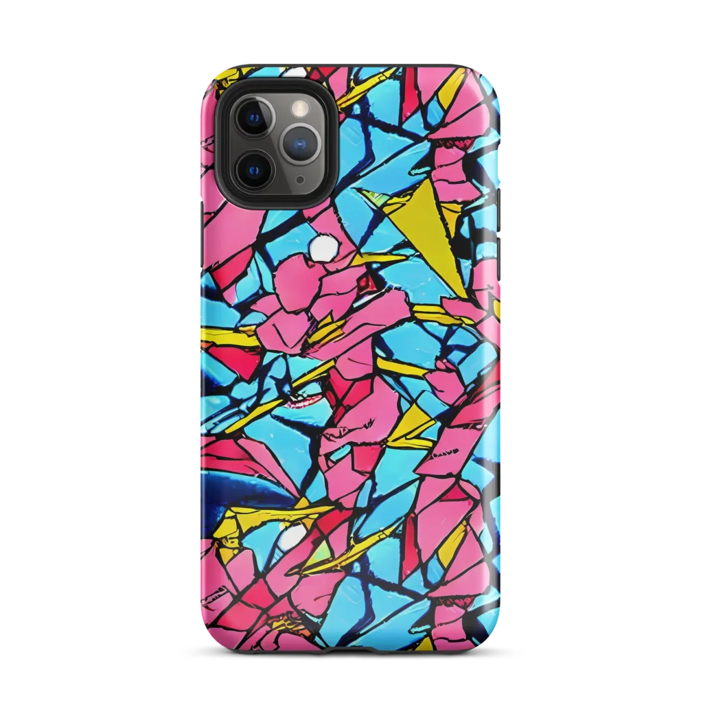 Barbier Bloom on Tough Case for iPhone® — Front
