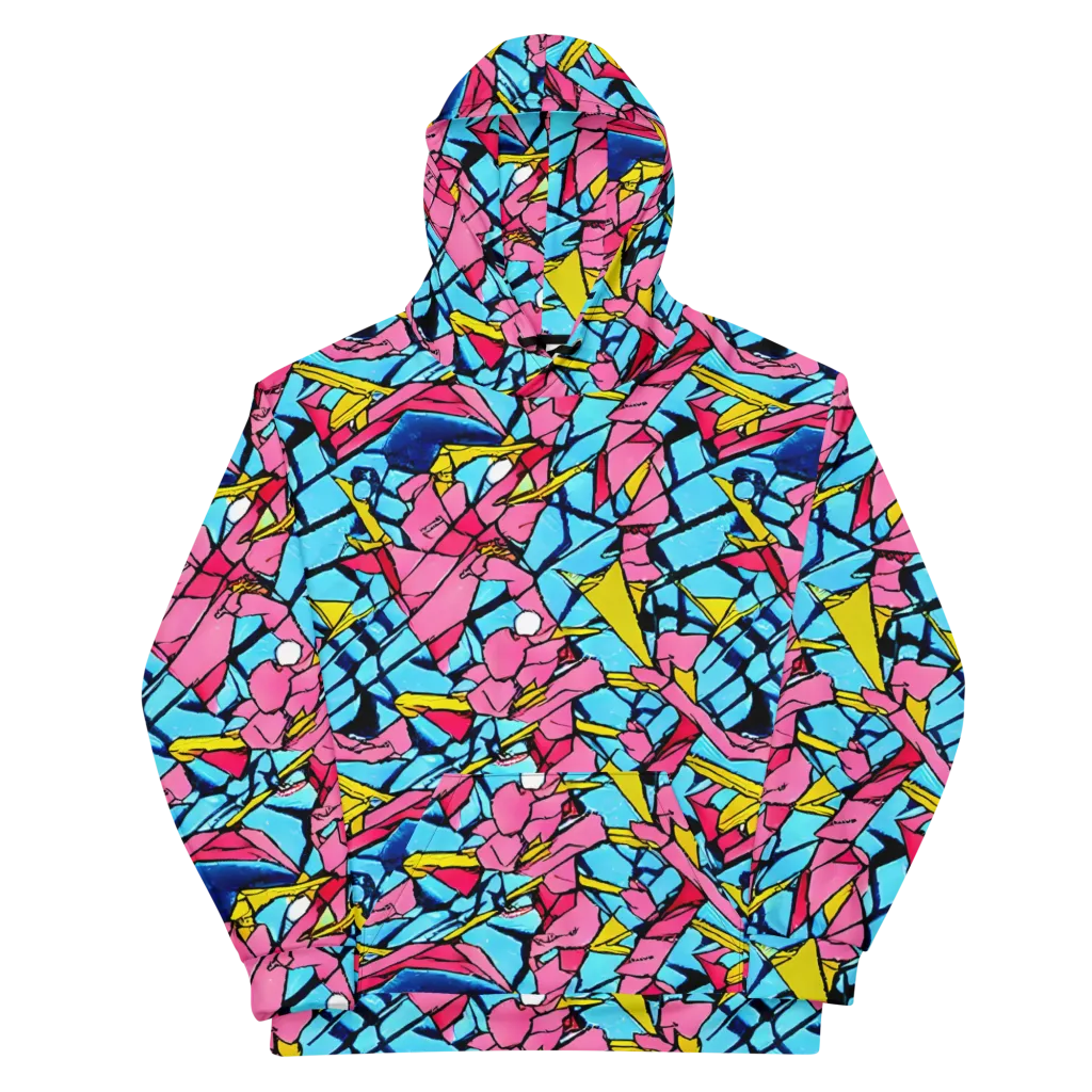 Barbier Bloom on Cotton Hoodie — Front