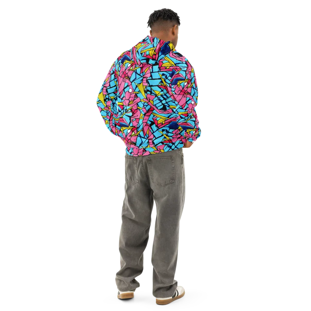 Barbier Bloom on Cotton Hoodie — Back